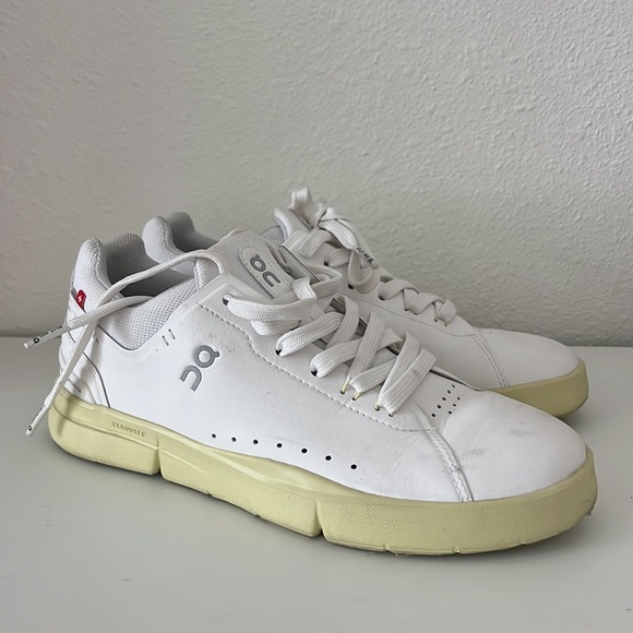 Cloudtec ON W THE ROGER ADVANTAGE White/ Hay - Picture 6 of 10